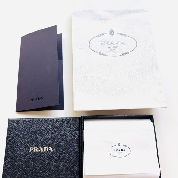 3681 PRADA DESIGNER EMPTY COMPLETE PACKAGING - Picture 2 of 6